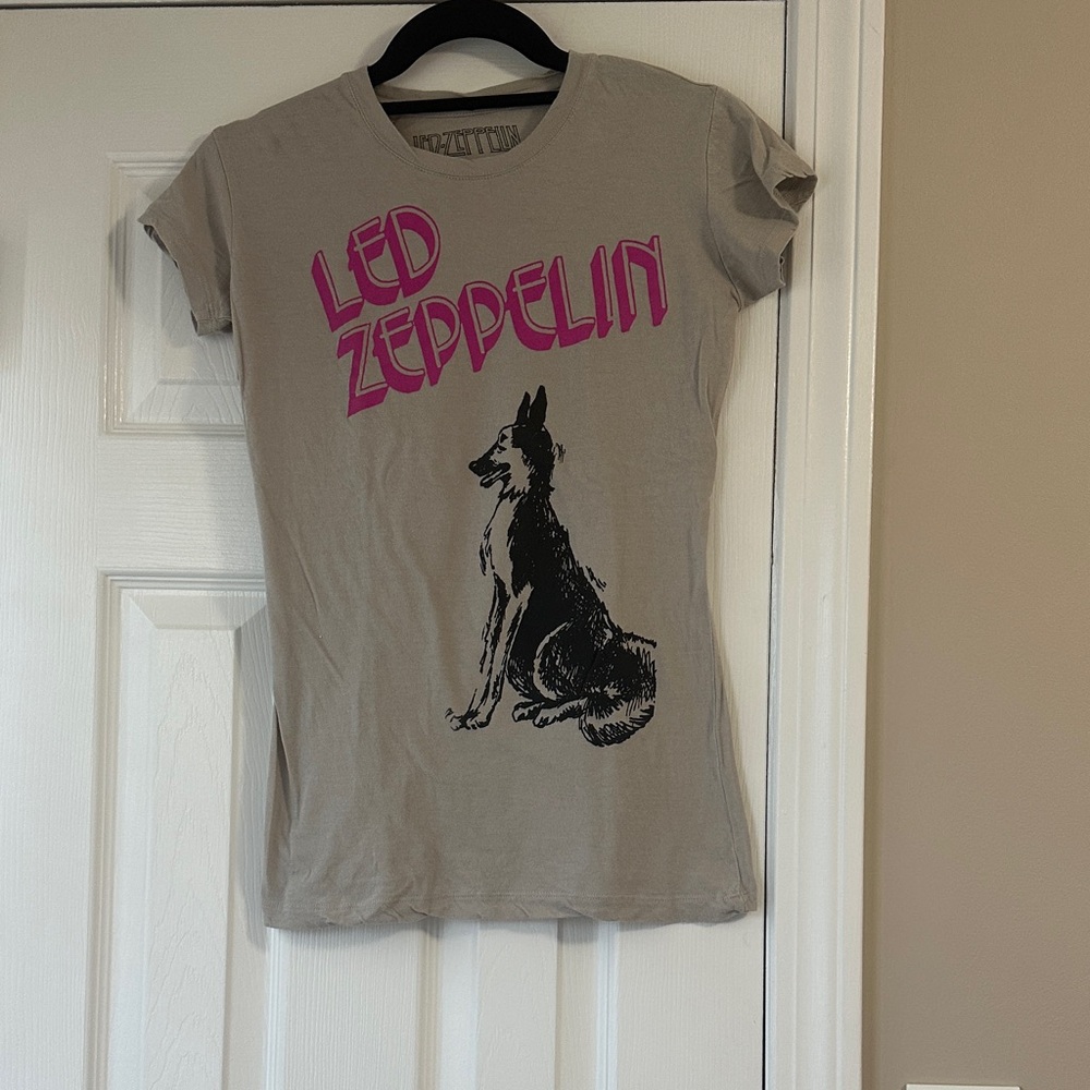 Led Zeppelin Graphic Tee - Gray